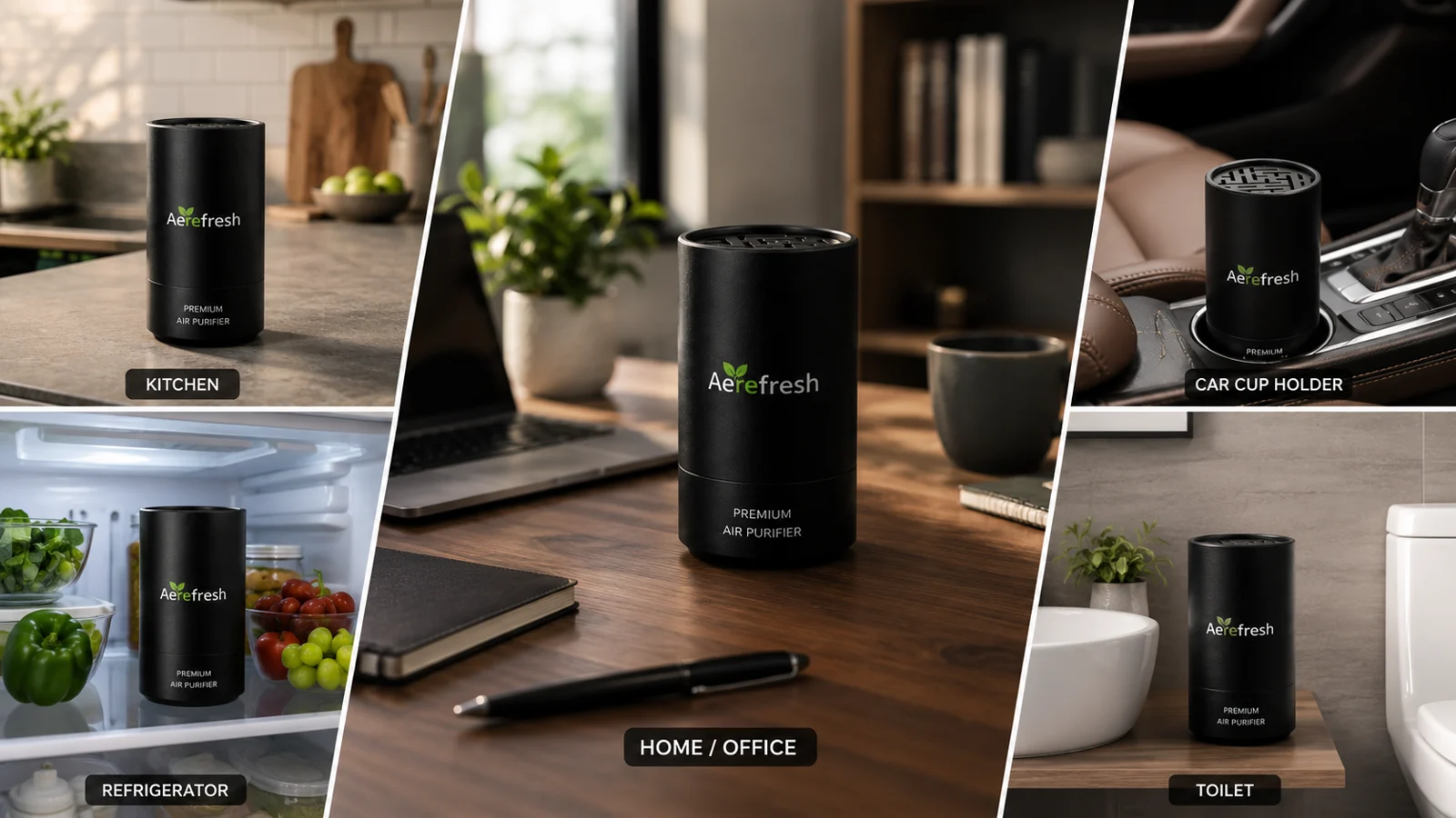 Aerefresh in a home or office