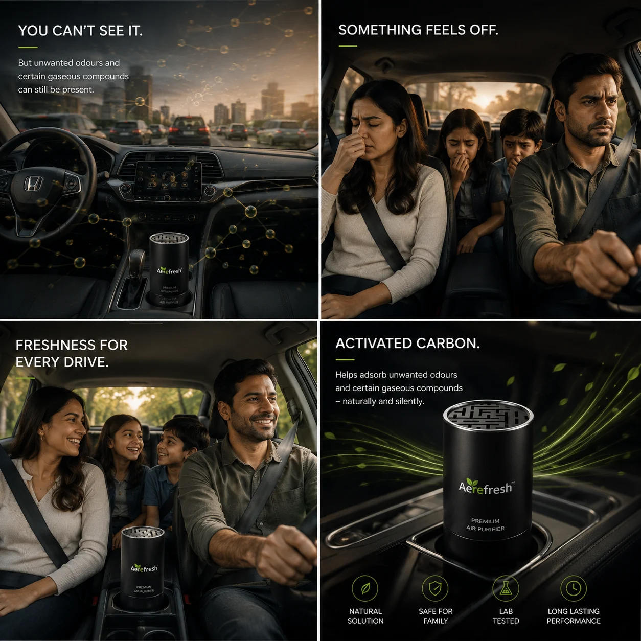 Aerefresh in the car